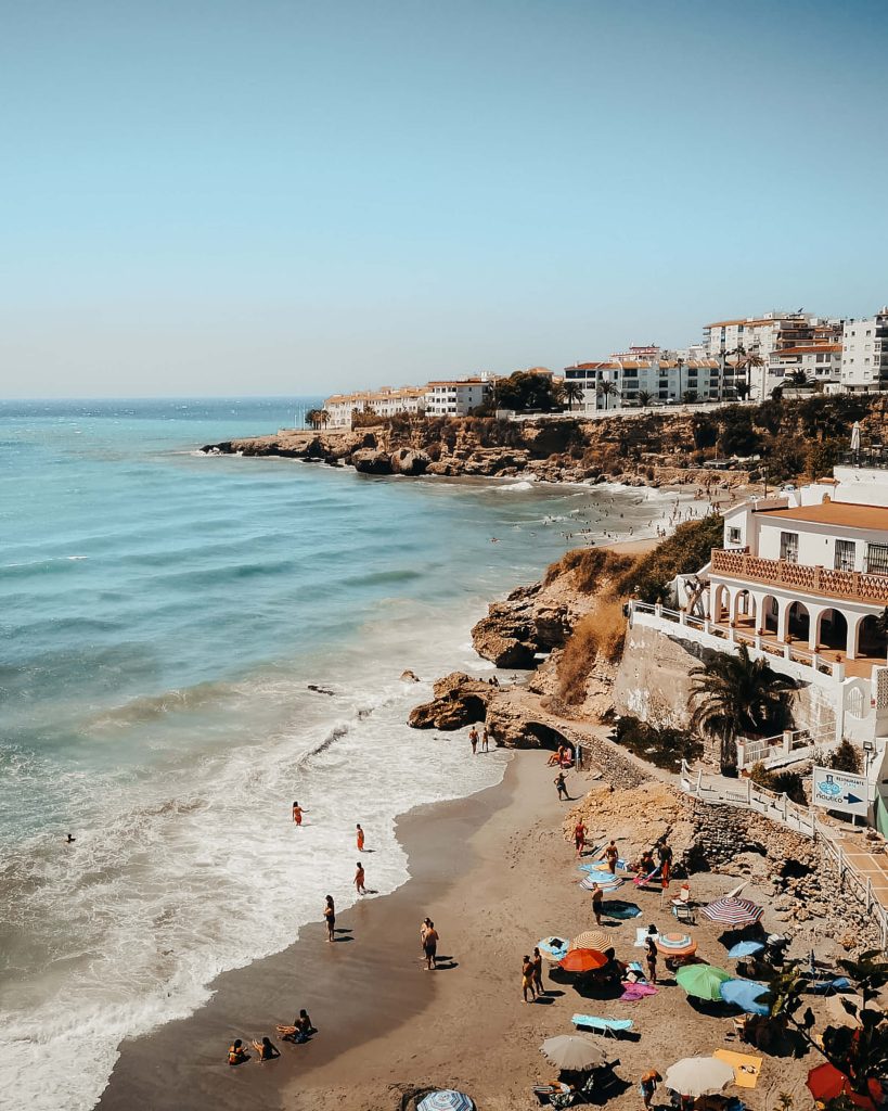 Strand Praktikum Málaga Spanien