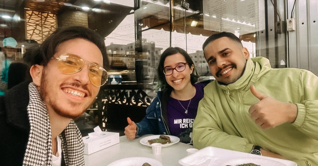 Jasmin Hirt gibt Deutschunterricht in Jordanien Auslandssemester