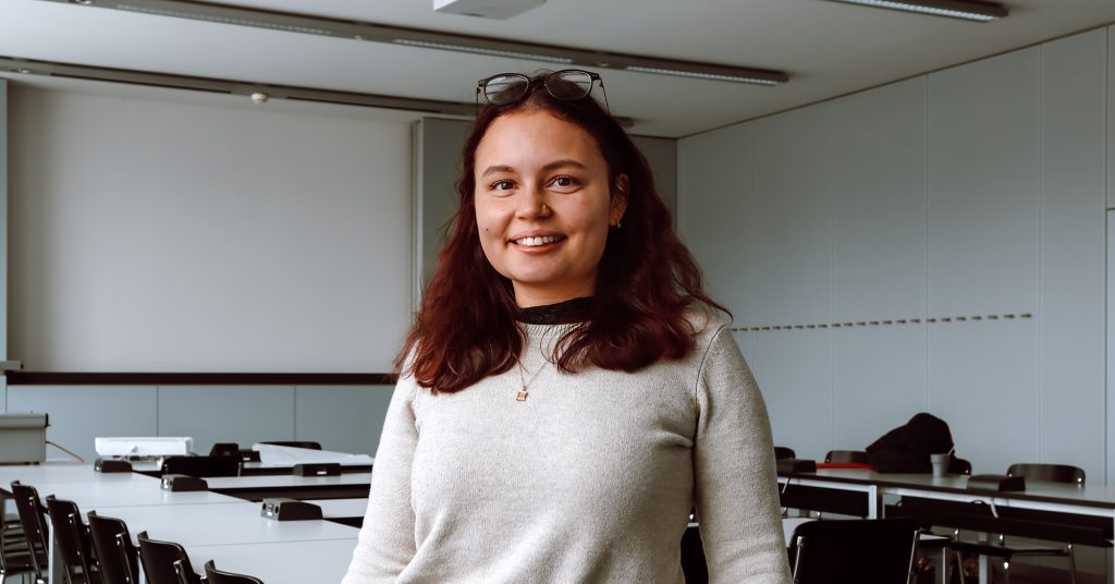 Priscilla Stäuble, Studentin Bachelor Sprachliche Integration im Klassenzimmer. Vertiefung Sprachberatung und -coaching