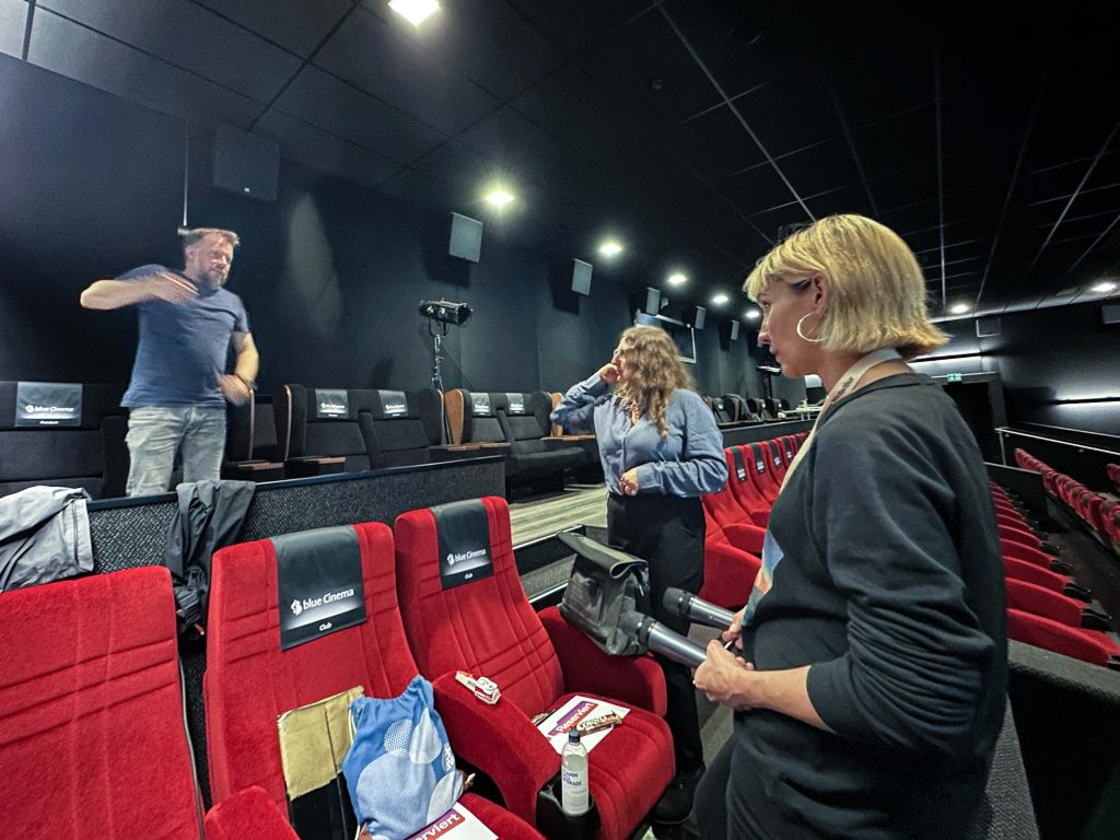 Vorbereitung, Dolmetsch-Volontariat, ZHAW-Masterstudierende Konferenzdolmetschen, Internationale Kurzfilmtage Winterthur
